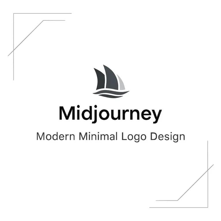 Minimal modern logo ve marka kimliği için sade vektör tarzı kapak görseli