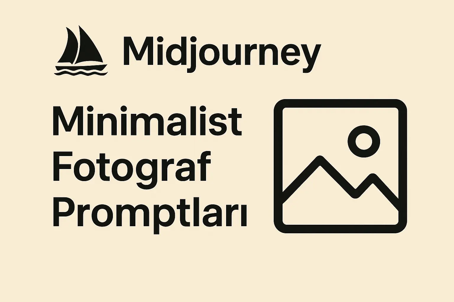 Midjourney minimalist fotoğraf promptları ile oluşturulmuş sade ürün fotoğrafı