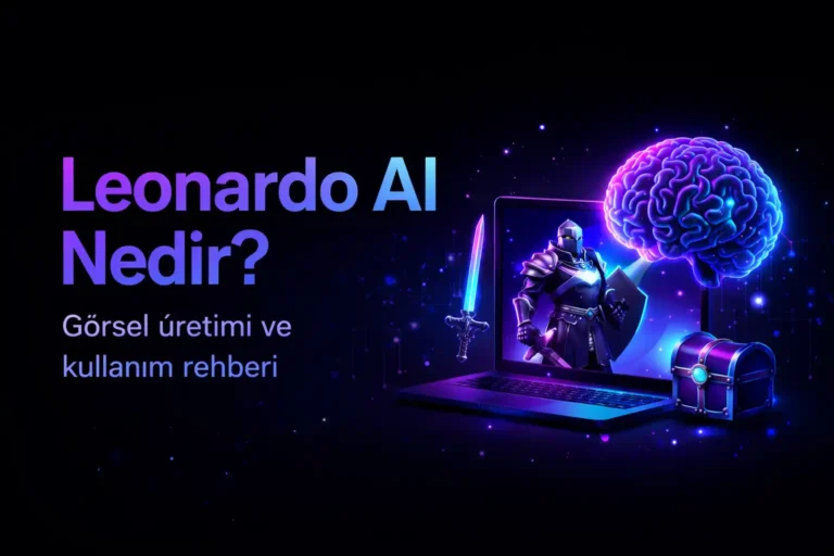 Leonardo AI nedir? Yapay zekâ ile görsel üretimi ve kullanım rehberi kapak görseli