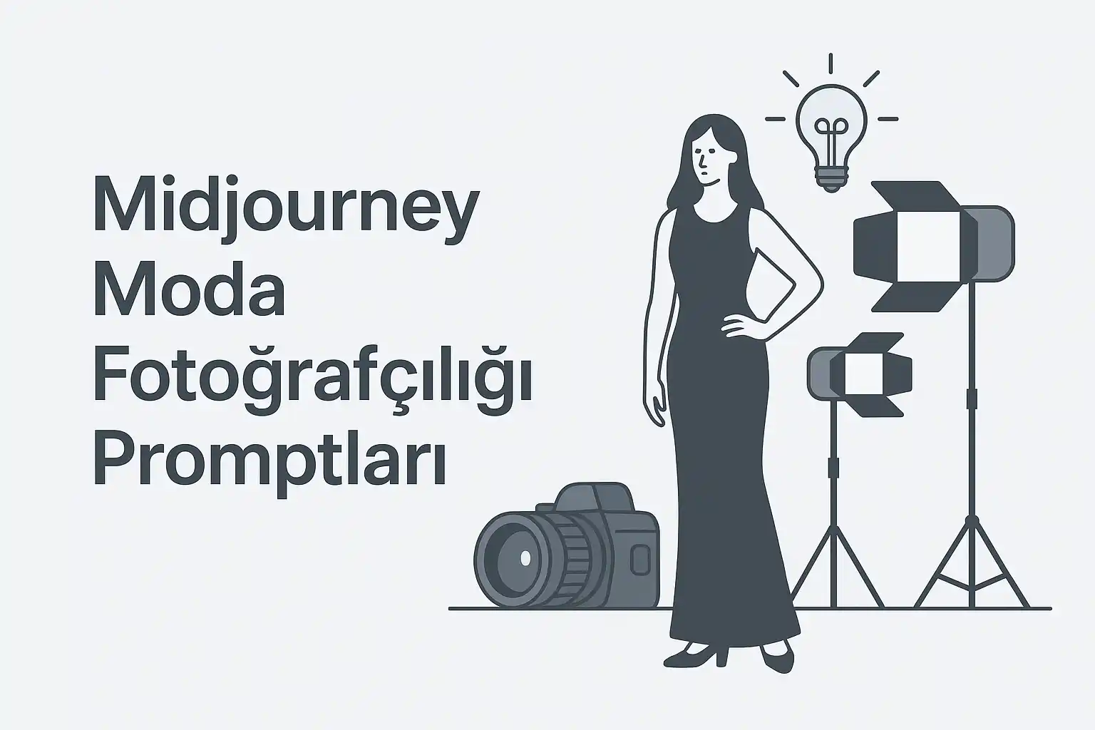 midjourney moda fotoğrafçılığı promptları ile profesyonel moda çekimi görseli