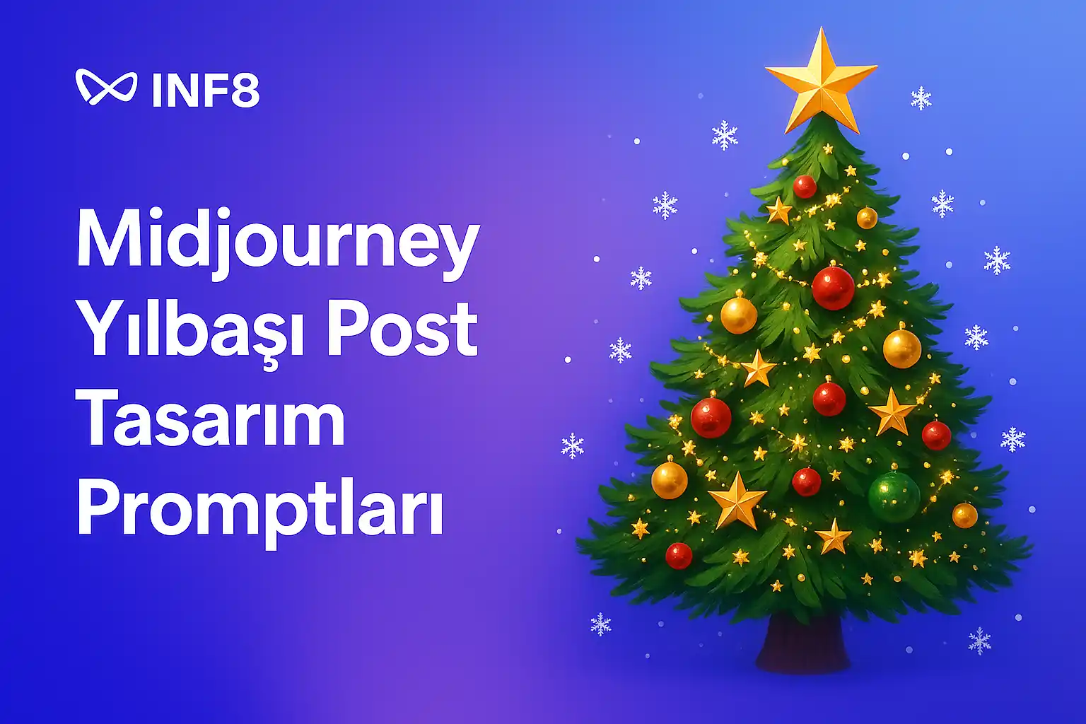 midjourney yılbaşı post prompt modern yılbaşı tasarımı