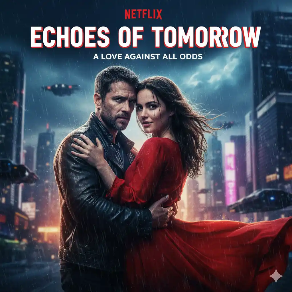 netflix tarzı sinematik çift posteri yapay zeka